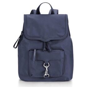 Rebecca Minkoff Bikeshare Nylon Backpack Navy Blue